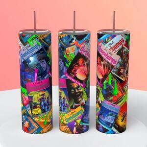 Goosebumps books 20oz tumbler